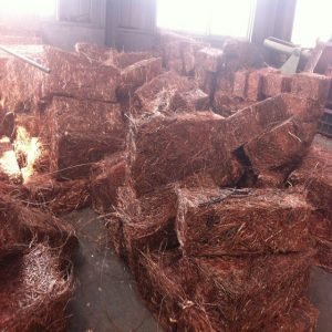 Copper Wire Scraps 99.99%